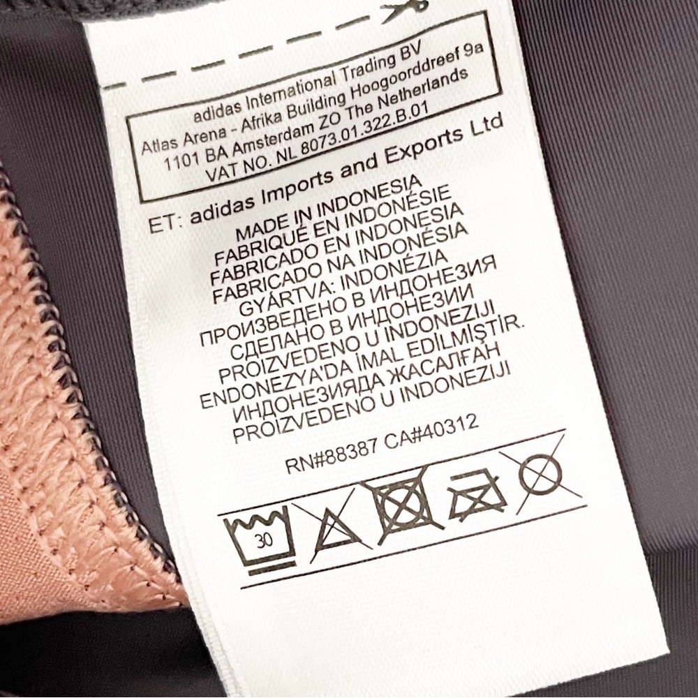 Adidas x Stella McCartney Run Tights Leggings Mesh Zipper - Picture 10 of 10